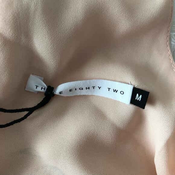 Three Eighty Two Women's‎ Floral Chiffon Maxi Dress M Sheer Halter Neck Gown NWT - Picture 8 of 9